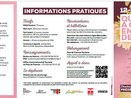 Concert Quatuor Varèse :37ème Festival de Quatuors à cordes du Pays de Fayence