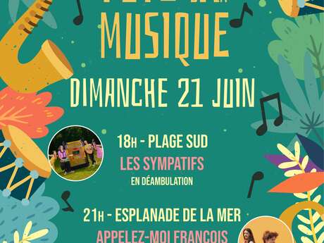 Fiesta de la música en Rivedoux-Plage