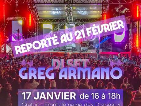 [ reporté ] DJ Set - Greg Armano en live !