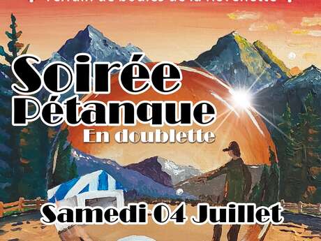 Soirée pétanque