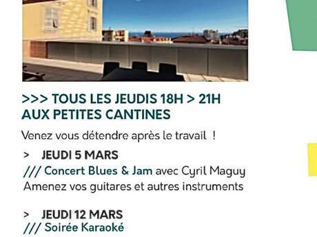 Village Charlot: Afterworks in den Petites Cantines