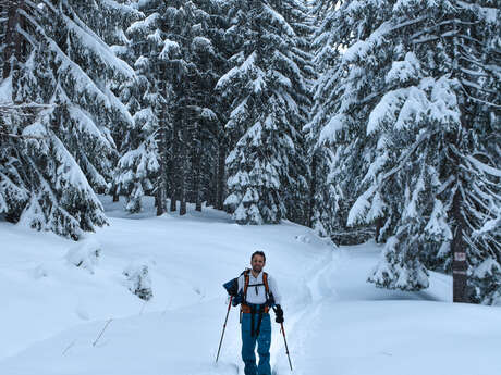 L'envers du Mont Chery hiver