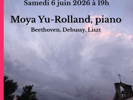Concert de piano de Moya Yu-Rolland
