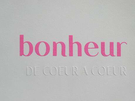 Vetrina del designer - Parole pop-up