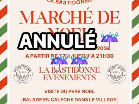 Annulé -Marché de Noël/Traditionnel Vin Chaud à La Bastidonne