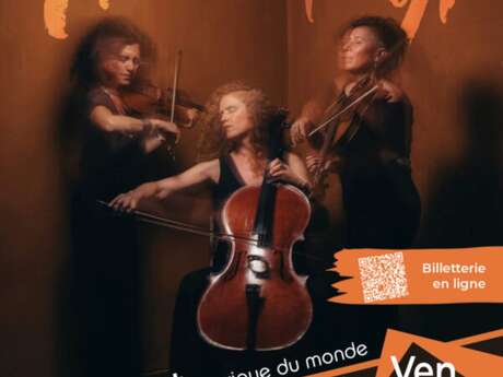 Concert Musique Du Monde »TRIO ZÉPHYR » - Naturoptère