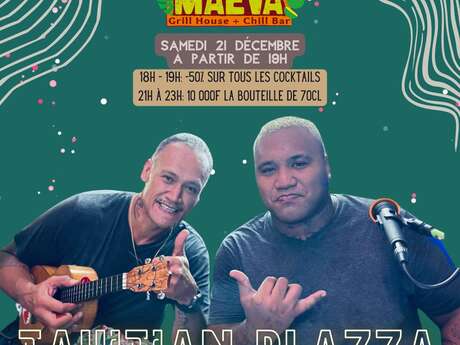 Concert Tahitian Plazza - Café Maeva Grill house & Chill Bar