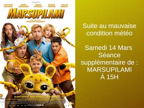 Séance supplémentaire dans votre cinéma