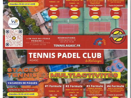 Tennis Padel Club - Animationen in den Frühlingsferien