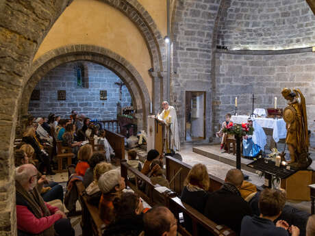 Weihnachtsmesse in Grimaud