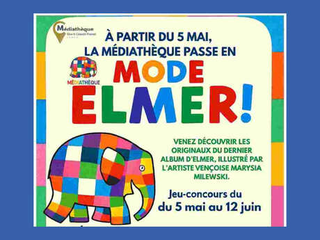 La médiathèque passe en mode Elmer !