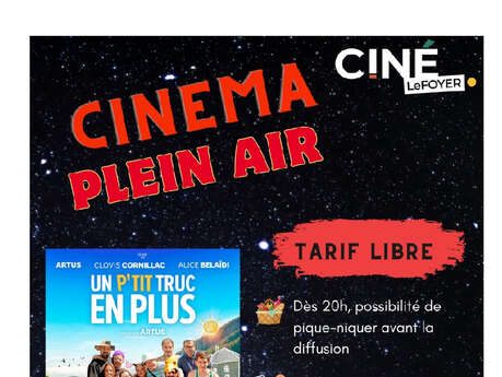 Date reportée - Cinéma Plein air