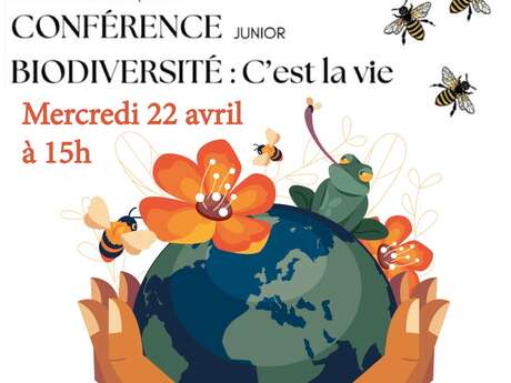 Conférence junior biodiversité : c'est la vie