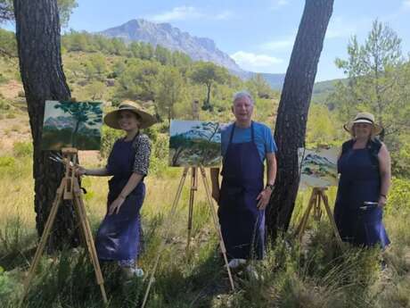 Provence Masterclass : peindre une journée sur les traces de Cezanne