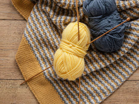 ‘Retro Knitting’ at the media centre