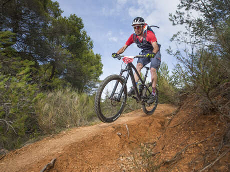 Site VTT FFC - Provence Verdon - Circuit 24 - Rouge