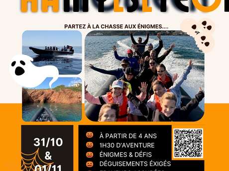 Rallye nautique Halloween – Excursion pour enfants