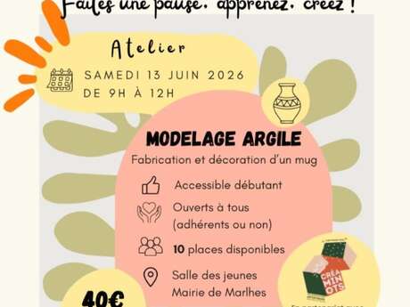 Atelier créatif "Modelage argile"