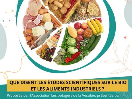 Conférence - Manger sain : que disent les études scientifiques sur le bio et les aliments industriels ?