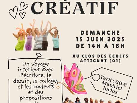 Atelier journal créatif et mouvement
