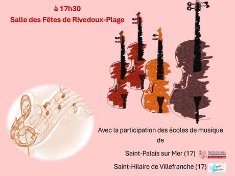 Konzert - Rencontre cordes école de musique de l'île de Ré