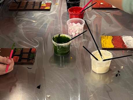 Atelier Chocol'art à la Chocolaterie Castelain
