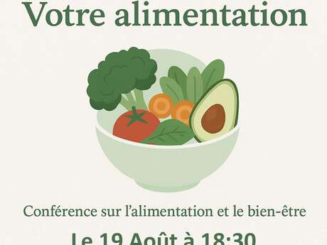 Conférence santé, alimentation par Natu Ré