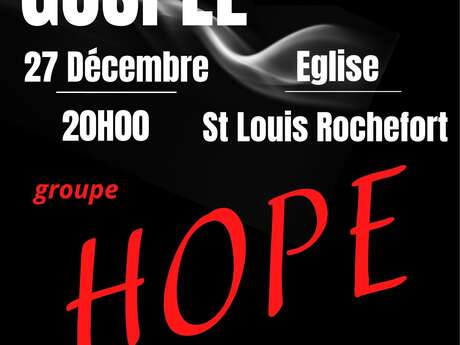 Concert Gospel avec le groupe HOPE