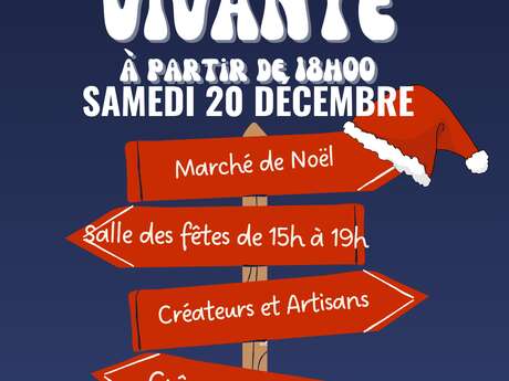Crèche vivante et Marché de Noël
