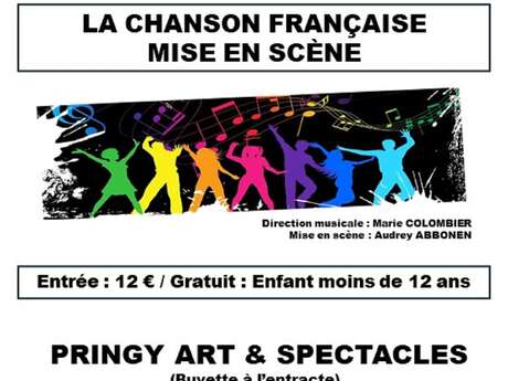 La chanson française mise en scène