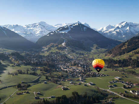 Vol découverte en montgolfière