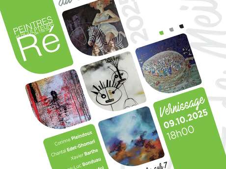 Exposición en la Galería Sénac de Meilhan : C. Pleindoux, C. Edet-Ghomari,  X. Barthe, J-L. Bonduau, O. Bonnefoi