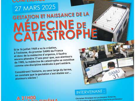 Conference ‘Management and the birth of disaster medicine’.