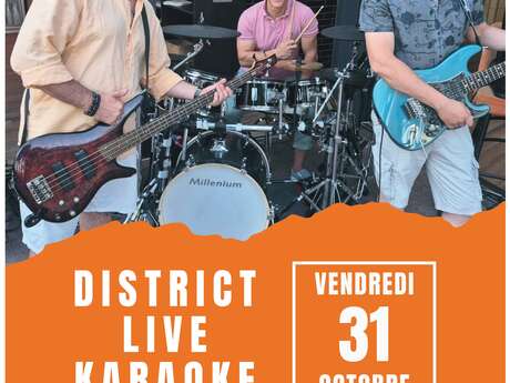 Evenings at Léo Léa :   District live karaoke