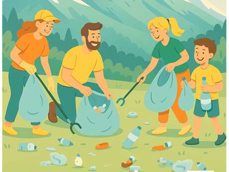 Matinée de ramassage des déchets