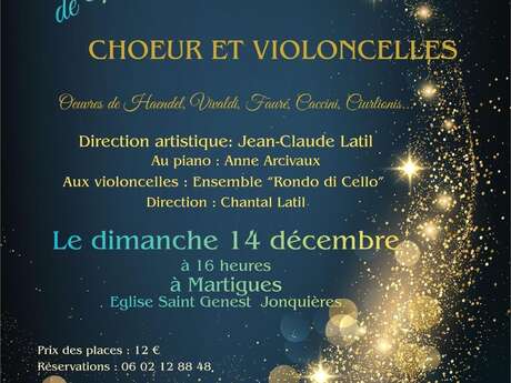 Concert : Choeur et violoncelles