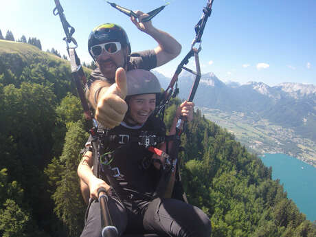 Vol parapente découverte