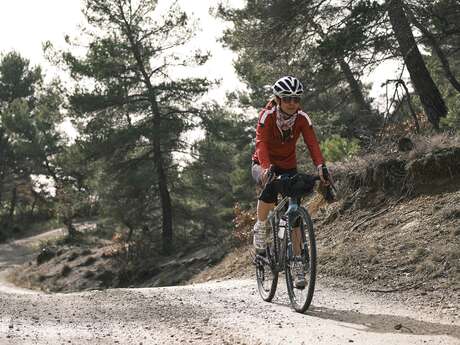 Parcours Gravel A - N°28 Tour du Val de Durance - Difficile 52km - 5h