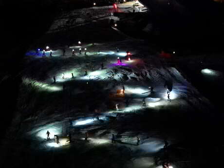 Descente aux flambeaux "ESF Saint Nicolas Véroce"