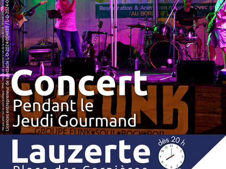 Ufunk en concert lors du Jeudi Gourmand