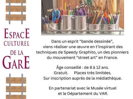 Atelier : Réalisation d'une oeuvre (enfants 8-12 ans)