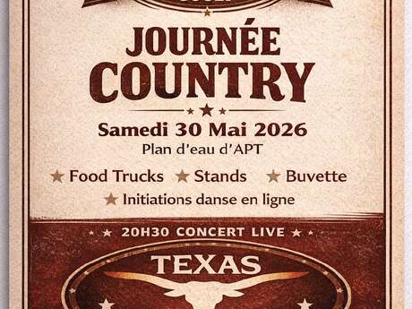 Journée country et concert au parc de loisirs de la Riaille