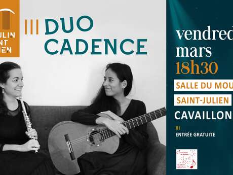 Duo Cadence, flûte et guitare