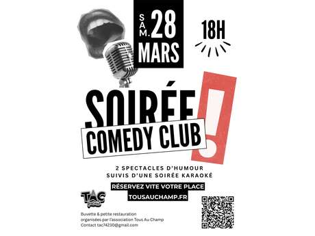 Soirée de l'humour à Serraval