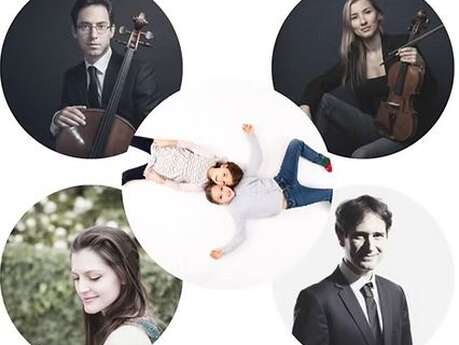 Concert : Dans la famille Herrmann, je voudrais - violon, violoncelle, piano et chants | Festival Concerts en voûtes