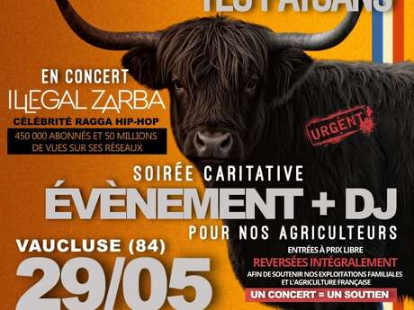 Concert «Soutiens tes paysans»