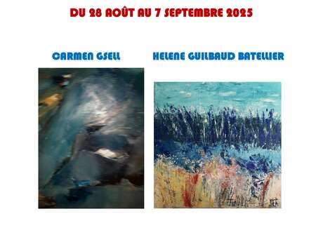 Exposition de 2 artistes peintres avec Art'Mada