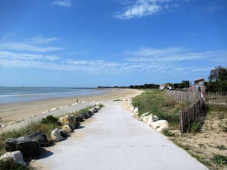 Bewachter Strand von Rivedoux-plage