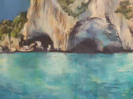 Exposition de pastels de Christine marin