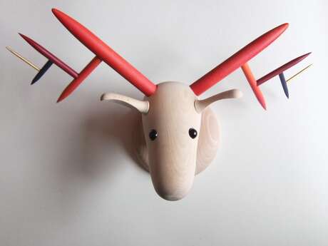 Atelier trophée tête de cerf